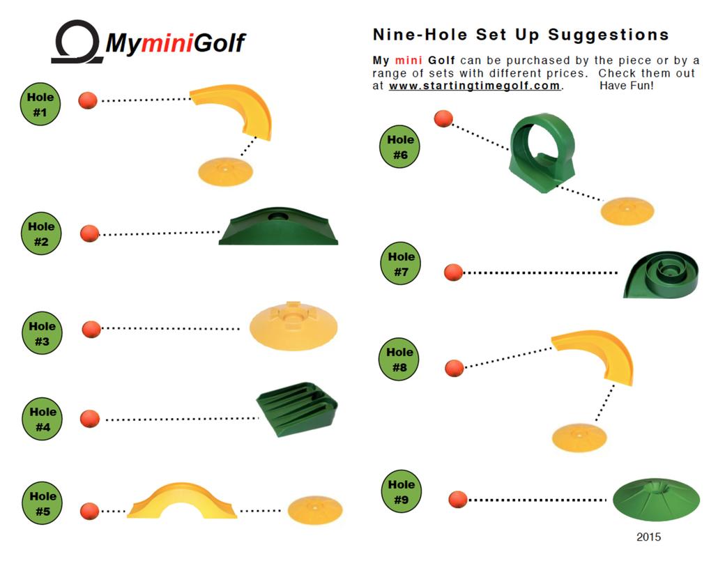 9Hole Course Set Up Sheet